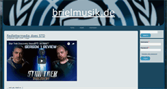 Desktop Screenshot of brielmusik.de